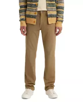 Мужские джинсы 514 Straight-Fit из мягкого твила Levi's, коричневый/бежевый