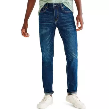 Мужские джинсы Aeropostale Slim Cut Premium Eco Air, цвет Dark Wash
