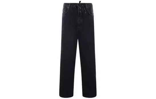 Джинсы мужские Balenciaga Drawstring Baggy, черный