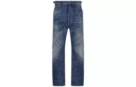 Мужские джинсы Balenciaga, цвет Blue