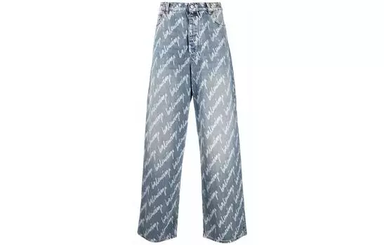 Мужские джинсы Balenciaga, синий