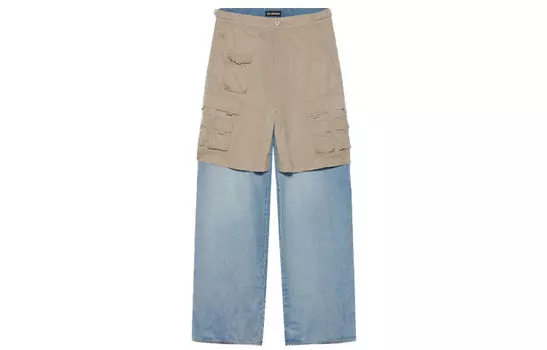 Мужские джинсы Balenciaga, цвет Blue