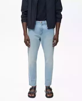 Мужские джинсы Ben Tapered Fit MANGO, синий
