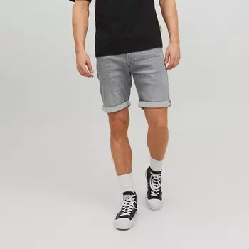 Мужские джинсы-бермуды Rick Icon Jack & Jones, серый