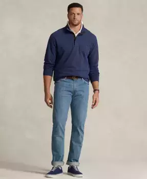 Мужские джинсы Big & Tall Hampton Relaxed Straight Polo Ralph Lauren, синий