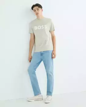 Мужские джинсы Boss Orange, светло-голубой