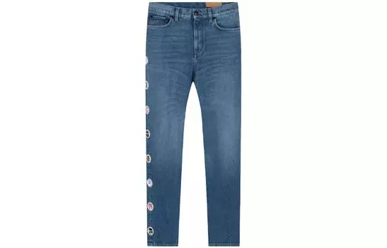 Мужские джинсы Burberry, цвет Blue