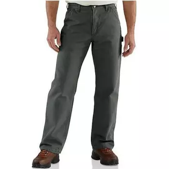 Мужские джинсы Carhartt, цвет Carhartt Brown/yellow