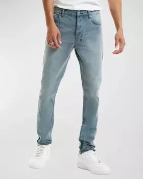 Мужские джинсы Chitch Petrol, окрашенные в одежду Ksubi, цвет Blue