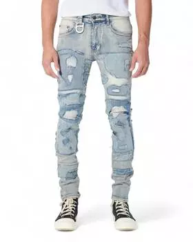 Мужские джинсы Crumb Denim цвета Vintage Blue Stone GALA