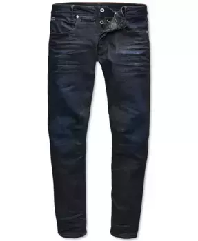 Мужские джинсы D-Staq 5 Pocket Regular Rise Slim G-Star Raw, синий