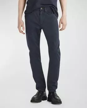 Мужские джинсы Fit 2 из твила с начесом Rag & Bone, цвет Navy