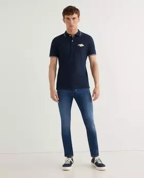 Мужские джинсы Glenn 814 Slim Denim Jack & Jones, синий