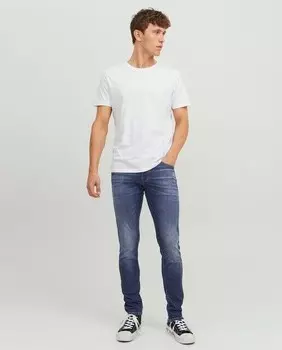 Мужские джинсы Glenn узкого кроя Jack & Jones, синий