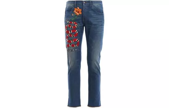 Мужские джинсы Gucci, синий