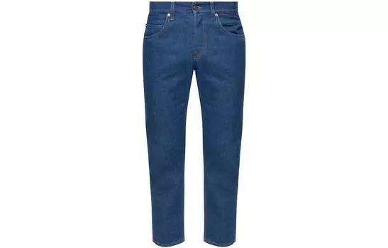 Мужские джинсы GUCCI, цвет Blue