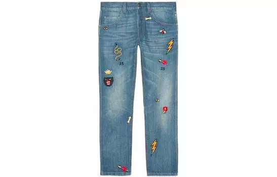 Мужские джинсы Gucci, синий