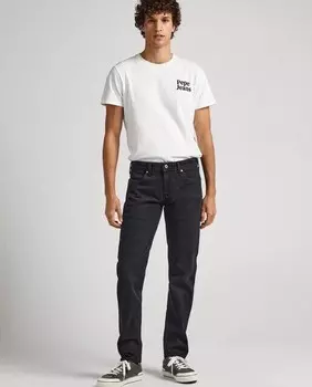 Мужские джинсы hatch slim Pepe Jeans, черный