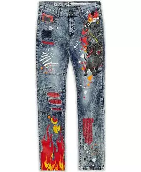 Мужские джинсы из денима legend born Reason, синий