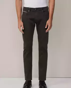 Мужские джинсы классического кроя с отделкой на кармане сумки Hackett, цвет Kaki