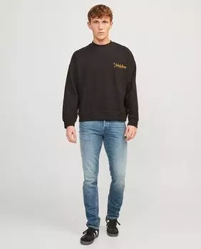 Мужские джинсы комфортного кроя Jack & Jones, светло-синий