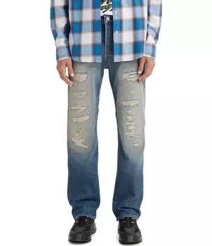 Мужские джинсы Levi's 501 Regular прямого кроя Original, синий