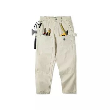 Мужские джинсы MADEN, молочный