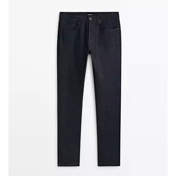 Мужские джинсы Massimo Dutti Relaxed-fit rinse wash - Limited Edition, индиго