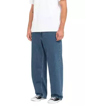 Мужские джинсы модели Billow свободного кроя синего цвета Volcom, цвет Azul ndigo