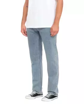 Мужские джинсы модели Solver обычного кроя синего цвета Volcom, светло-голубой