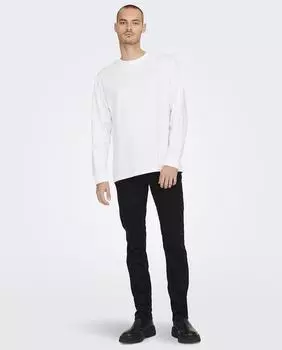 Мужские джинсы обычного кроя Only & Sons, черный