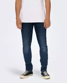 Мужские джинсы обычного кроя Only & Sons, синий