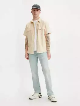 Мужские джинсы прямого кроя 514 Levi's, цвет Leave It Alone - Light Wash - Stretch