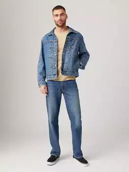 Мужские джинсы прямого кроя 514 Levi's, цвет Feel The Same - Dark Wash - Stretch