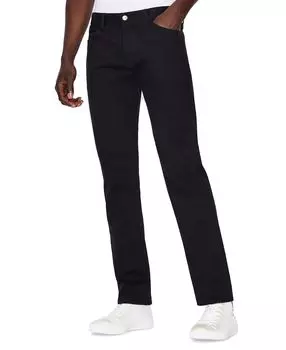 Мужские джинсы прямого кроя из денима A|X Armani Exchange, черный