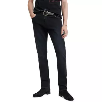 Мужские джинсы прямого кроя J701 стандартного кроя John Varvatos, цвет Blue/Black