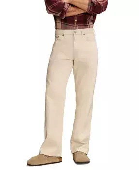 Мужские джинсы прямого кроя свободного покроя Lucky Brand, белый