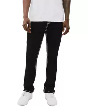 Мужские джинсы прямого кроя True Religion, черный