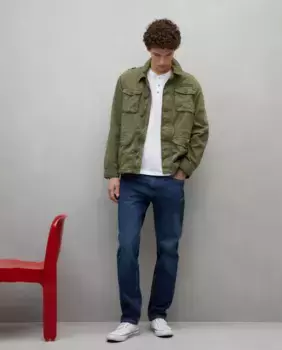 Мужские джинсы прямого стрейча Easy Wear, цвет Azul Calipso