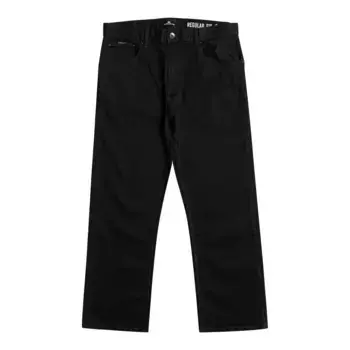 Мужские джинсы Quiksilver Aqua Cult Ankle Washed Black, чёрный
