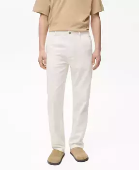 Мужские джинсы Regular-Fit из лиоцелла MANGO, коричневый/бежевый