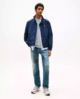 Мужские джинсы RYAN с зауженным кроем и прямой штаниной Tommy Jeans, синий