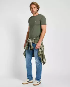 Мужские джинсы с 5 карманами Daren Zip Lee, светло-голубой