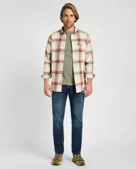 Мужские джинсы с 5 карманами Daren Zip Lee, синий