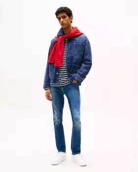 Мужские джинсы SCANTON slim fit с заниженной посадкой Tommy Jeans, синий