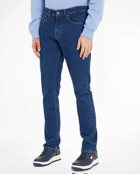 Мужские джинсы Scanton узкого кроя со средней посадкой Tommy Jeans, темно-синий