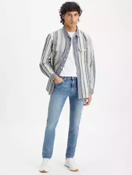 Мужские джинсы скинни 510 Levi's, цвет Fly Amanita - Medium Wash - Stretch