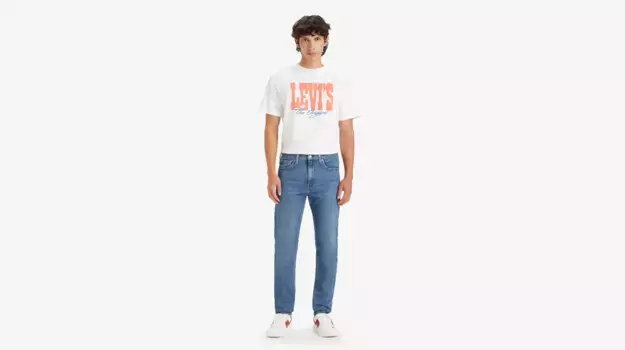 Мужские джинсы скинни 510 Levi's, цвет Frozen In Time - Medium Wash - Stretch
