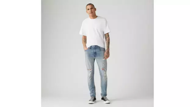 Мужские джинсы скинни 510 Levi's, цвет Manifest This - Dark Wash - Stretch