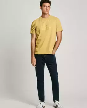 Мужские джинсы скинни Finsbury из стрейчевой ткани Pepe Jeans, синий